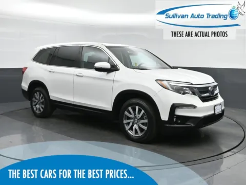 White 2022 Honda Pilot EX-L for sale in Fredericksburg, VA