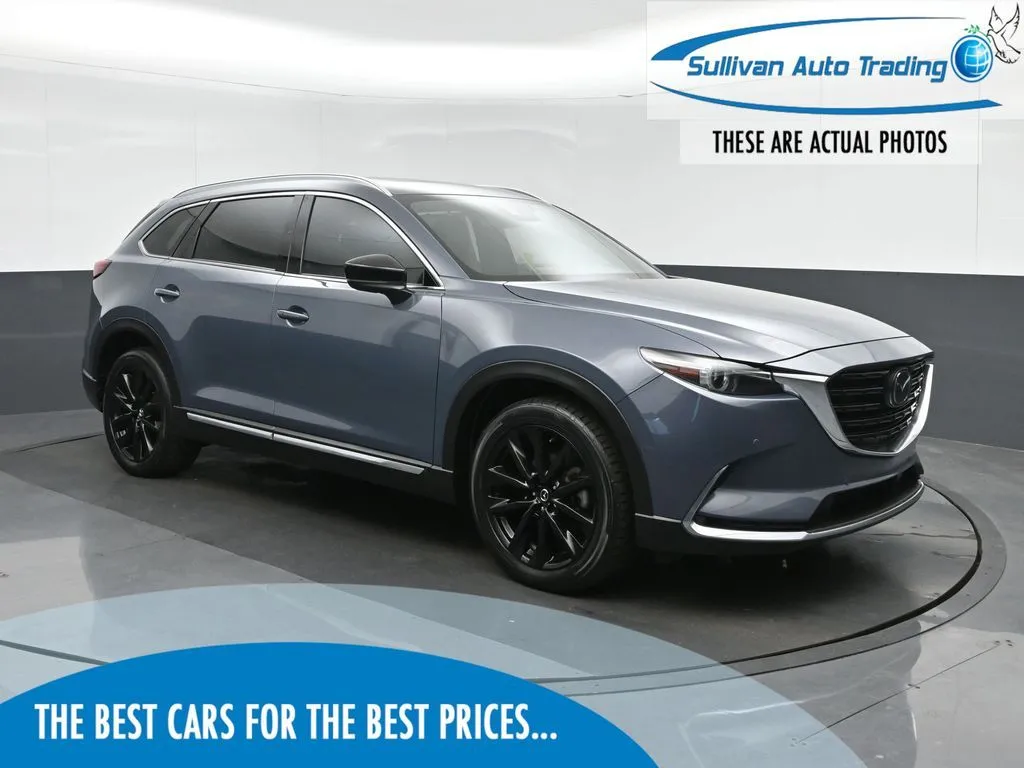 Gray 2023 Mazda CX-9 Carbon Edition for sale in Fredericksburg, VA