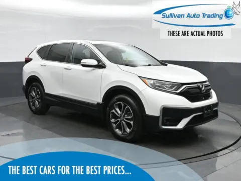 White 2021 Honda CR-V EX-L for sale in Fredericksburg, VA