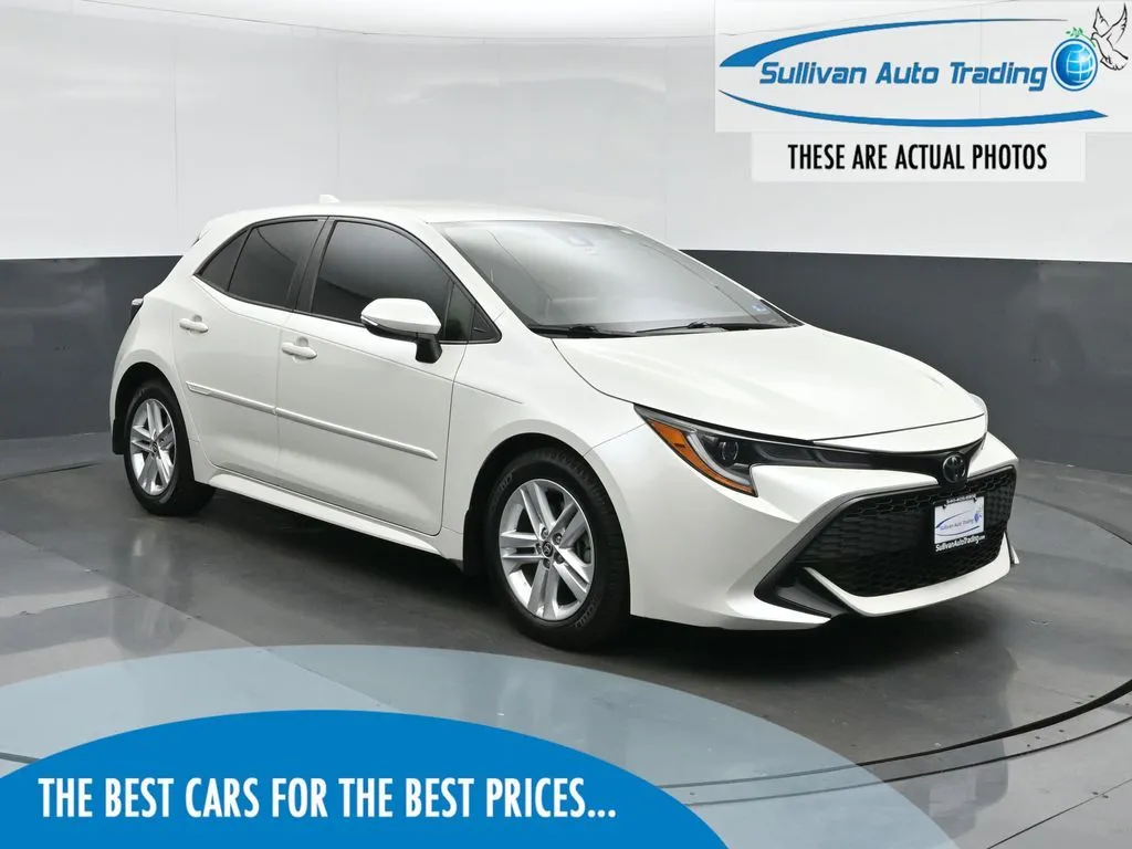 White 2019 Toyota Corolla Hatchback SE for sale in Fredericksburg, VA