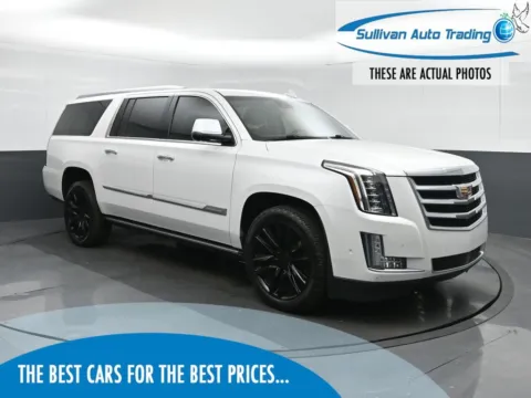 White 2019 Cadillac Escalade ESV Premium for sale in Fredericksburg, VA