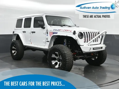 White 2018 Jeep Wrangler Unlimited Rubicon for sale in Fredericksburg, VA