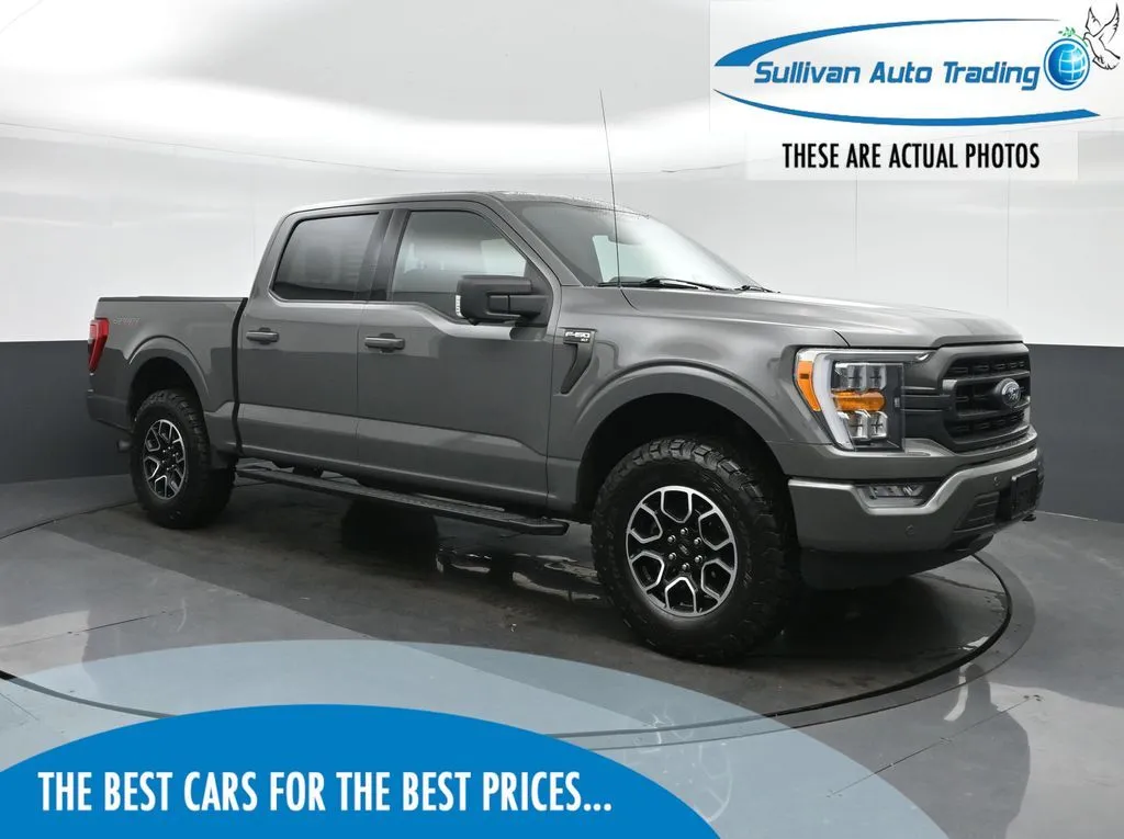 Gray 2021 Ford F-150 XLT for sale in Fredericksburg, VA