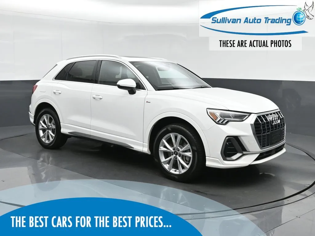 White 2023 Audi Q3 Premium for sale in Fredericksburg, VA