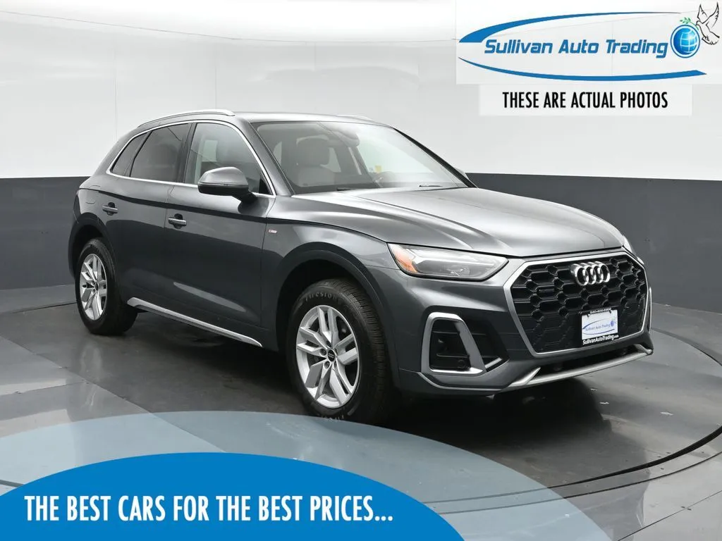 Gray 2022 Audi Q5 45 S line Premium for sale in Fredericksburg, VA