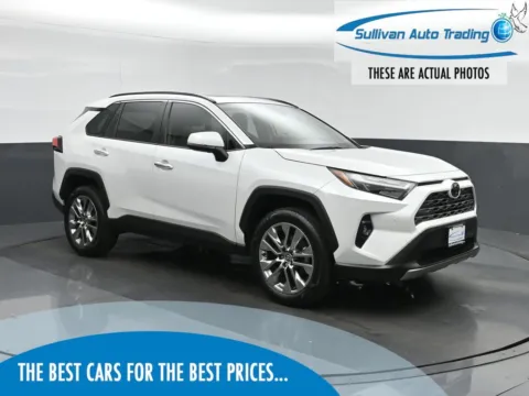 White 2023 Toyota RAV4 Limited for sale in Fredericksburg, VA
