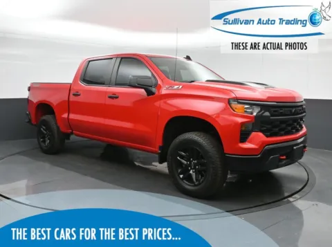 Red 2022 Chevrolet Silverado 1500 Custom Trail Boss for sale in Fredericksburg, VA