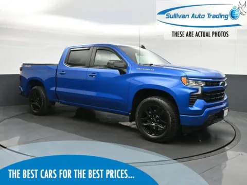 Blue 2023 Chevrolet Silverado 1500 RST for sale in Fredericksburg, VA