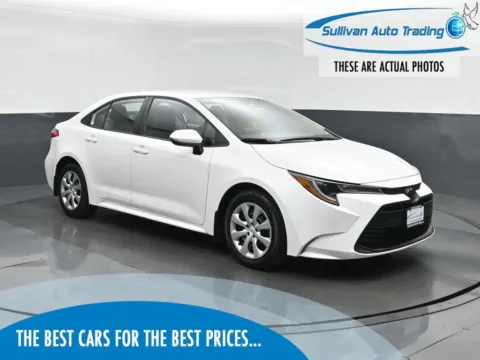 White 2023 Toyota Corolla LE for sale in Fredericksburg, VA