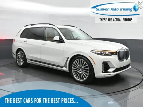 White 2021 BMW X7 xDrive40i for sale in Fredericksburg, VA