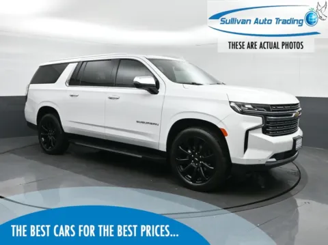 White 2021 Chevrolet Suburban Premier for sale in Fredericksburg, VA