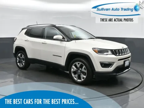 White 2020 Jeep Compass Limited for sale in Norfolk, VA