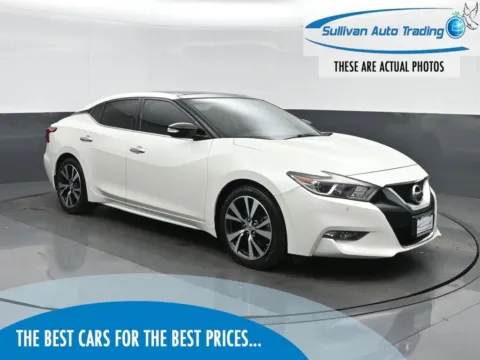 White 2017 Nissan Maxima 3.5 SL for sale in Fredericksburg, VA