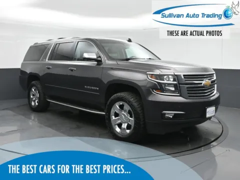 Gray 2016 Chevrolet Suburban LTZ for sale in Fredericksburg, VA