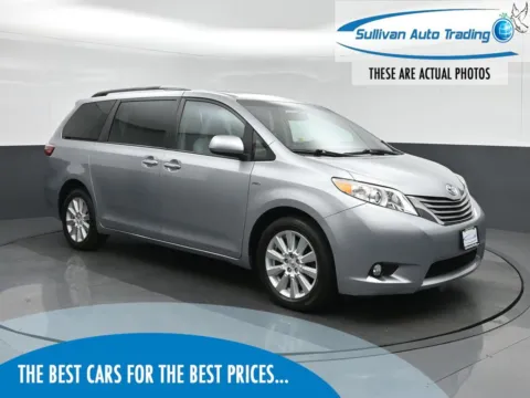 Silver 2017 Toyota Sienna XLE for sale in Fredericksburg, VA