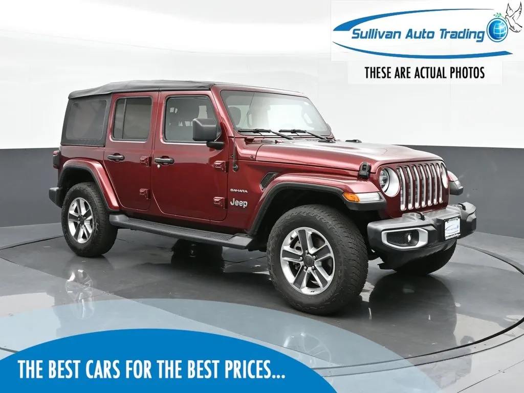 SAHARA  Pre-Owned 2021 Jeep Wrangler Unlimited Sahara High Altitude