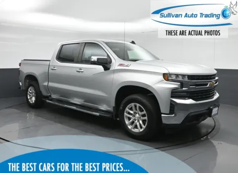Silver 2019 Chevrolet Silverado 1500 LT for sale in Fredericksburg, VA