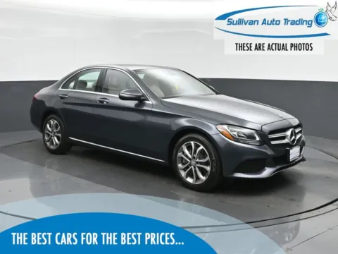 Gray 2016 Mercedes-Benz C-Class C 300 for sale in Fredericksburg, VA