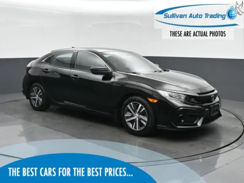 Black 2020 Honda Civic LX for sale in Norfolk, VA
