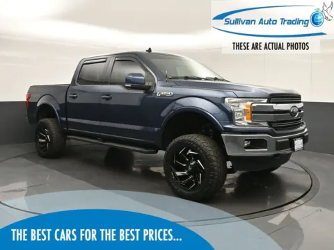 Blue 2020 Ford F-150 Lariat for sale in Fredericksburg, VA