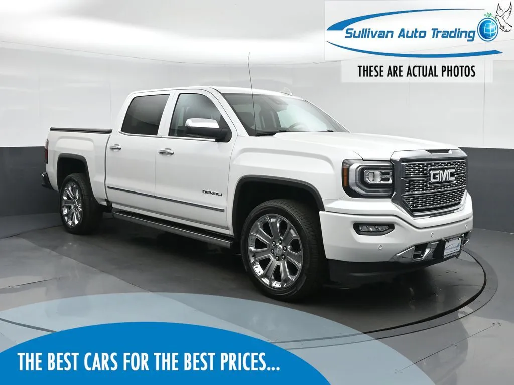 White 2018 GMC Sierra 1500 Denali for sale in Fredericksburg, VA