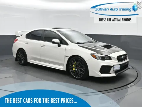 White 2019 Subaru WRX STi Limited for sale in Fredericksburg, VA