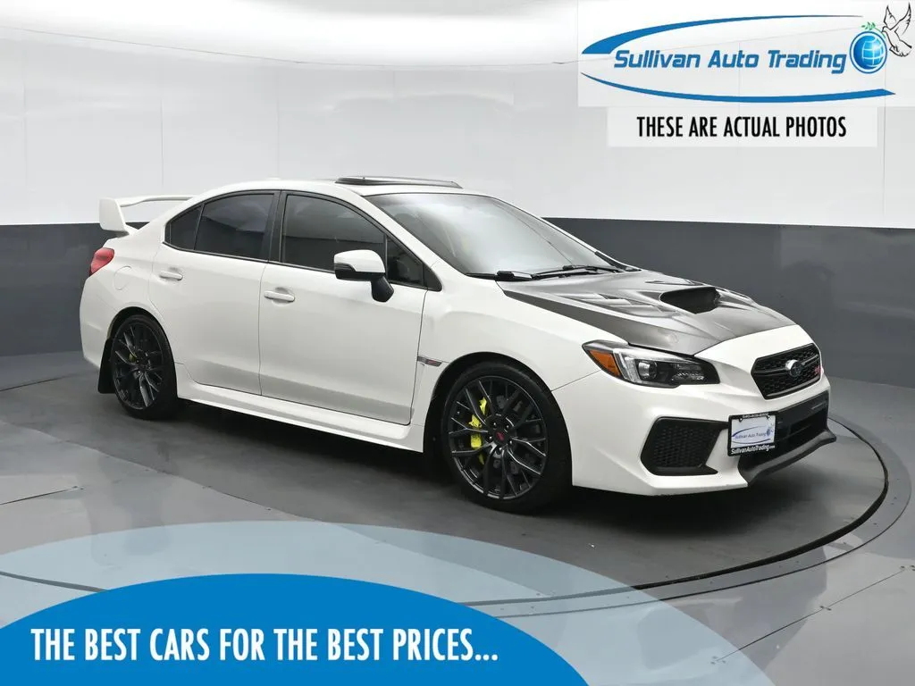 White 2019 Subaru WRX STi Limited for sale in Fredericksburg, VA