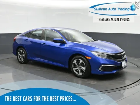 Blue 2021 Honda Civic LX for sale in Fredericksburg, VA
