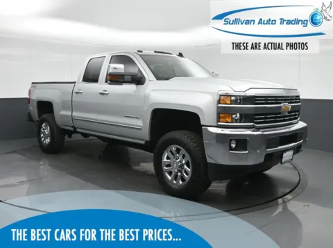 Silver 2018 Chevrolet Silverado 2500 HD LTZ for sale in Fredericksburg, VA