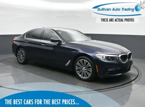 Blue 2018 BMW 5 Series 530i xDrive for sale in Fredericksburg, VA