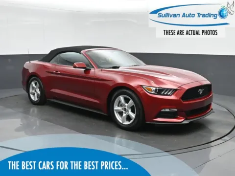 Red 2016 Ford Mustang V6 for sale in Fredericksburg, VA