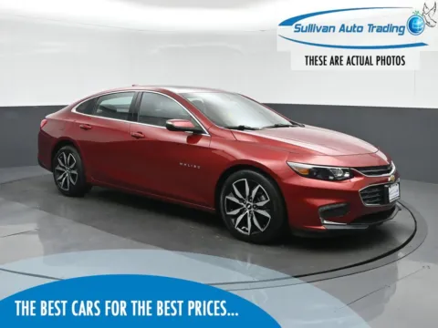 Red 2018 Chevrolet Malibu LT for sale in Fredericksburg, VA