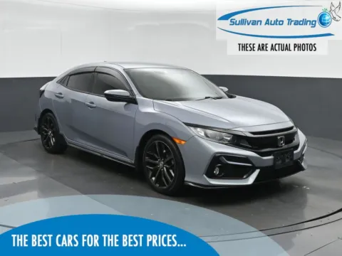 Blue 2021 Honda Civic Sport for sale in Fredericksburg, VA