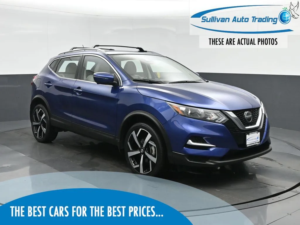 Blue 2022 Nissan Rogue Sport SL for sale in Fredericksburg, VA