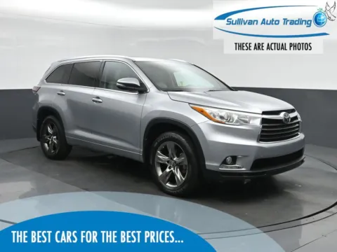 Silver 2016 Toyota Highlander Limited for sale in Fredericksburg, VA