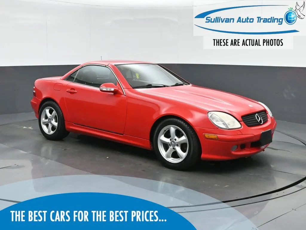 Red 2002 Mercedes-Benz SLK 320 for sale in Fredericksburg, VA