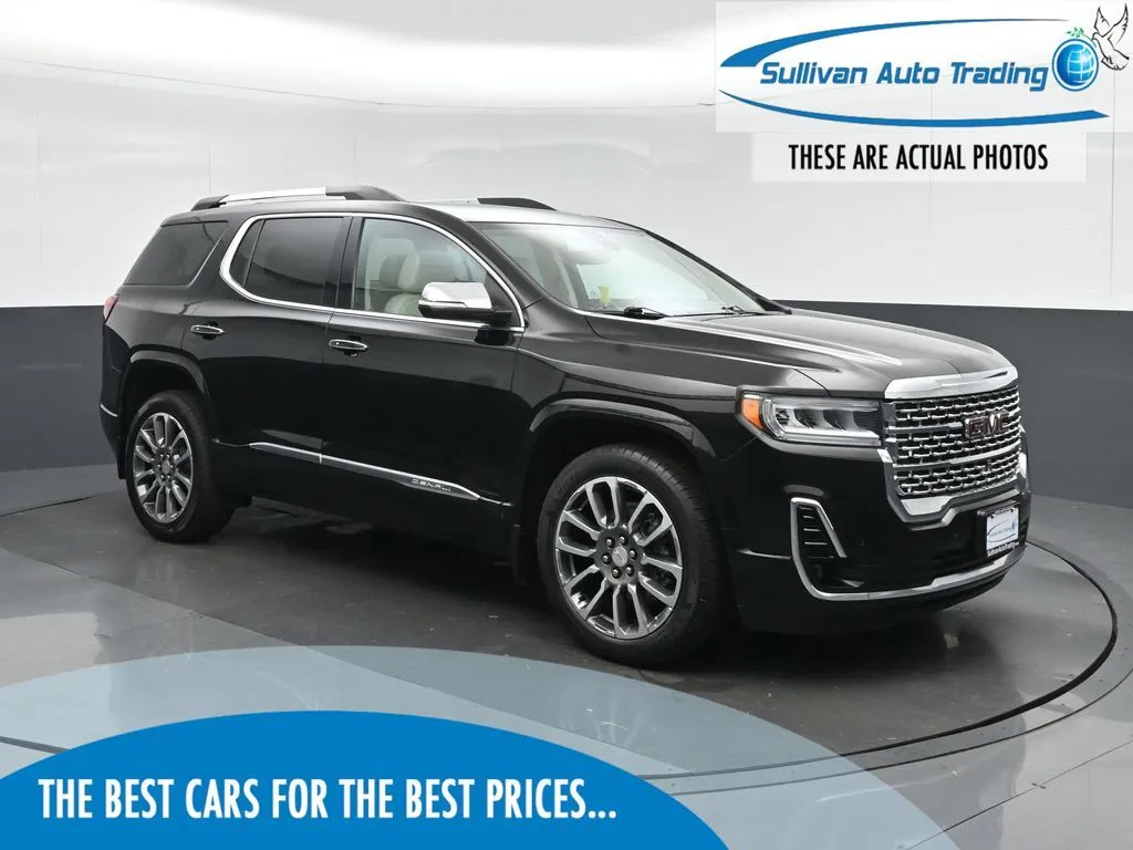 Black 2021 GMC Acadia Denali for sale in Fredericksburg, VA