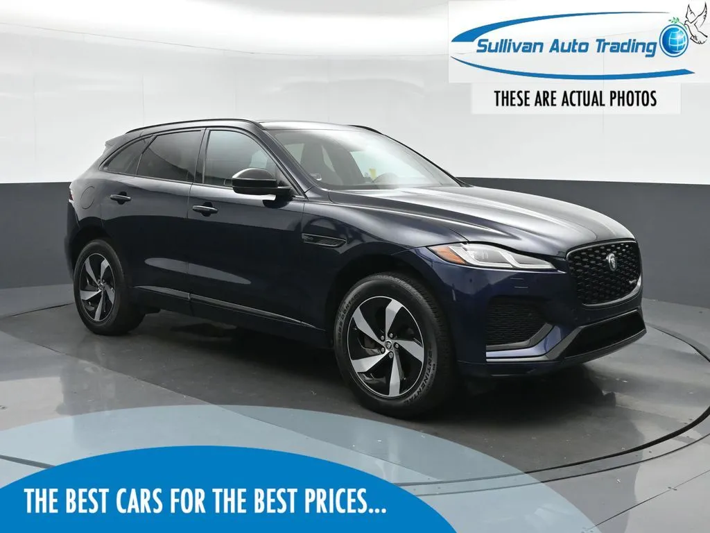 Blue 2024 Jaguar F-PACE P250 R-Dynamic S for sale in Fredericksburg, VA