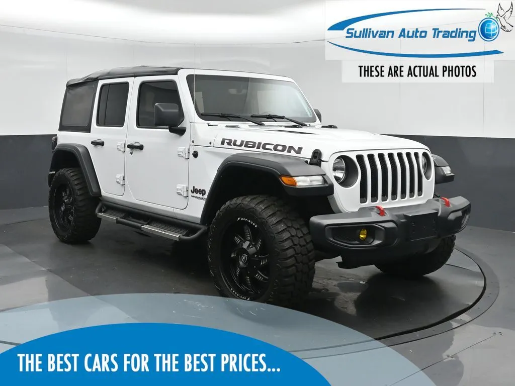White 2020 Jeep Wrangler Unlimited Rubicon for sale in Fredericksburg, VA