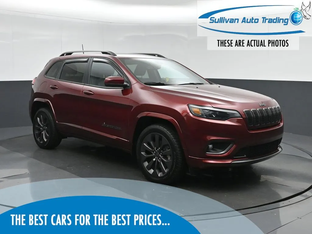 Red 2019 Jeep Cherokee Limited for sale in Fredericksburg, VA