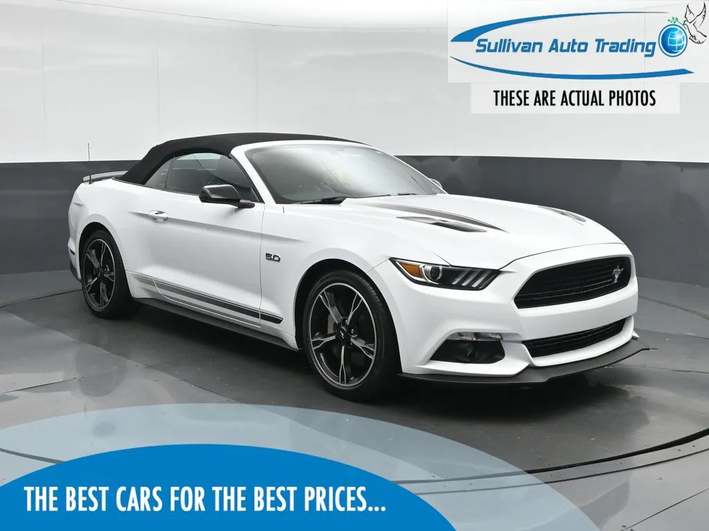 White 2016 Ford Mustang GT Premium for sale in Fredericksburg, VA