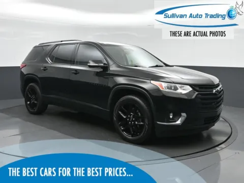 Black 2019 Chevrolet Traverse LT for sale in Fredericksburg, VA