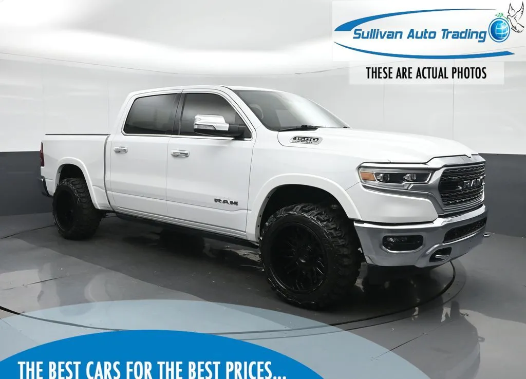 White 2022 Ram 1500 Limited for sale in Fredericksburg, VA