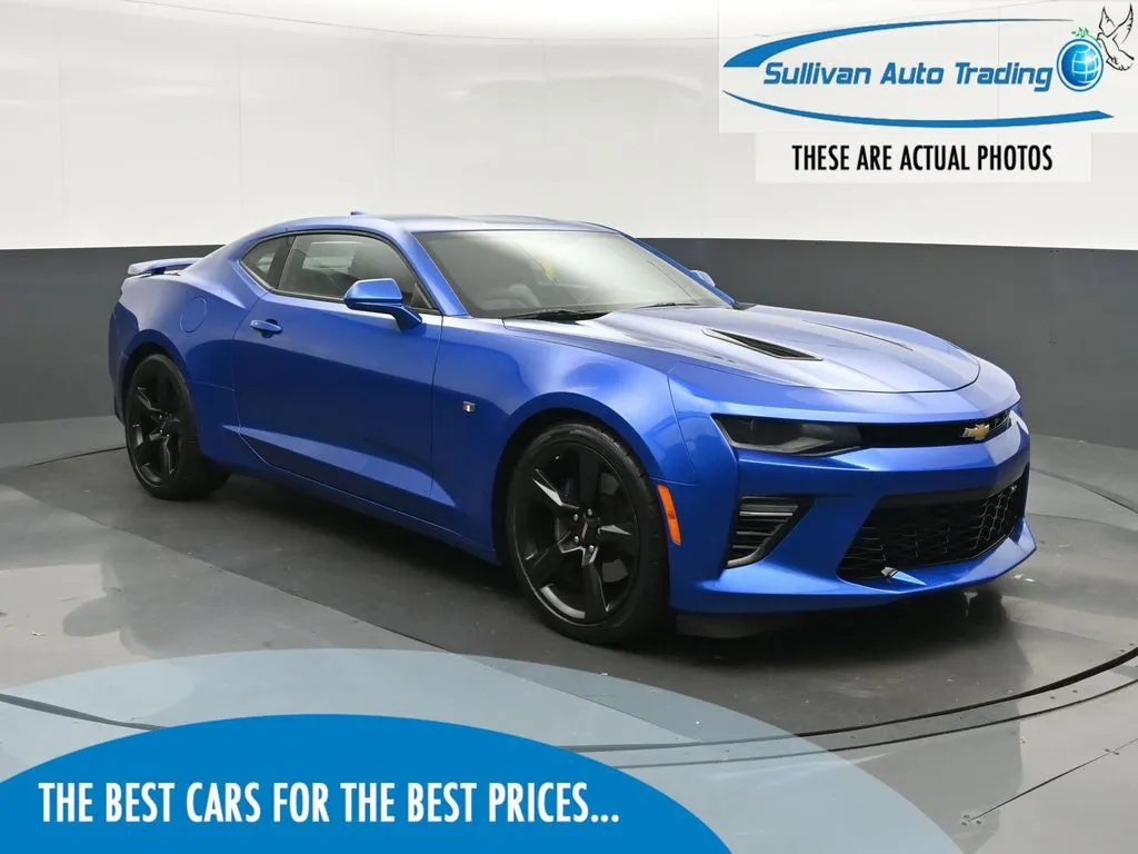Blue 2018 Chevrolet Camaro SS for sale in Fredericksburg, VA