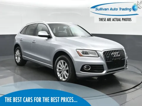 Silver 2016 Audi Q5 2.0T Premium Plus for sale in Fredericksburg, VA