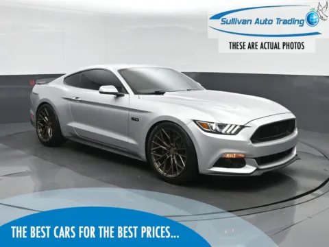 Silver 2016 Ford Mustang GT Premium for sale in Fredericksburg, VA