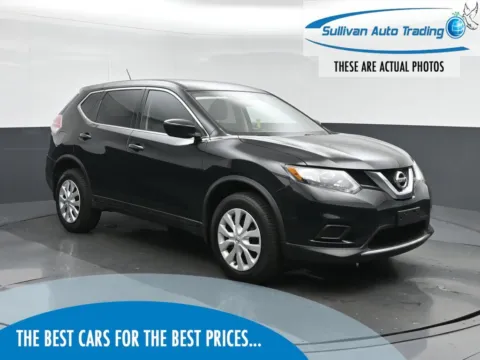 Black 2016 Nissan Rogue S for sale in Fredericksburg, VA