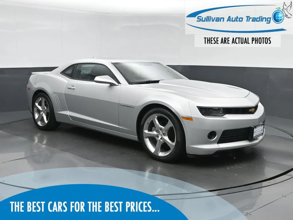 Silver 2014 Chevrolet Camaro 2LT for sale in Fredericksburg, VA