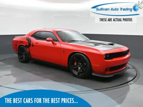 Red 2018 Dodge Challenger SRT Hellcat for sale in Fredericksburg, VA