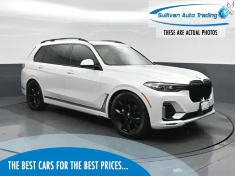 White 2022 BMW X7 xDrive40i for sale in Fredericksburg, VA